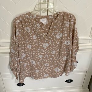 Everly 3/4 Sleeve Workwear Blouse